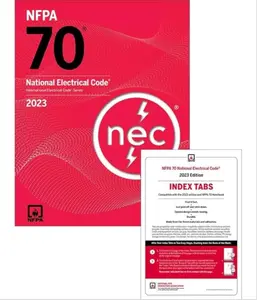 NFPA 70 National Electrical Code 2023 Paperback & Free Tabs