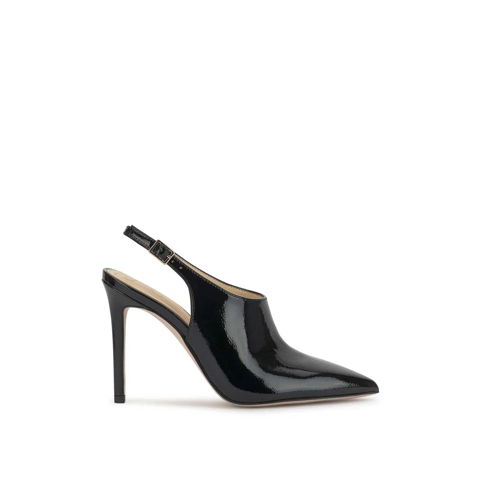 Pavie Pointed Toe Mule in Black