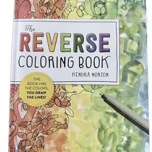 Reverse Coloring Book: Draw Colors, Draw Lines!