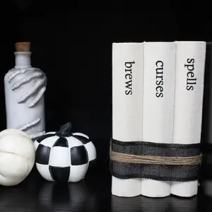 Faux Book Stack: Set of 3 Decorative Books
