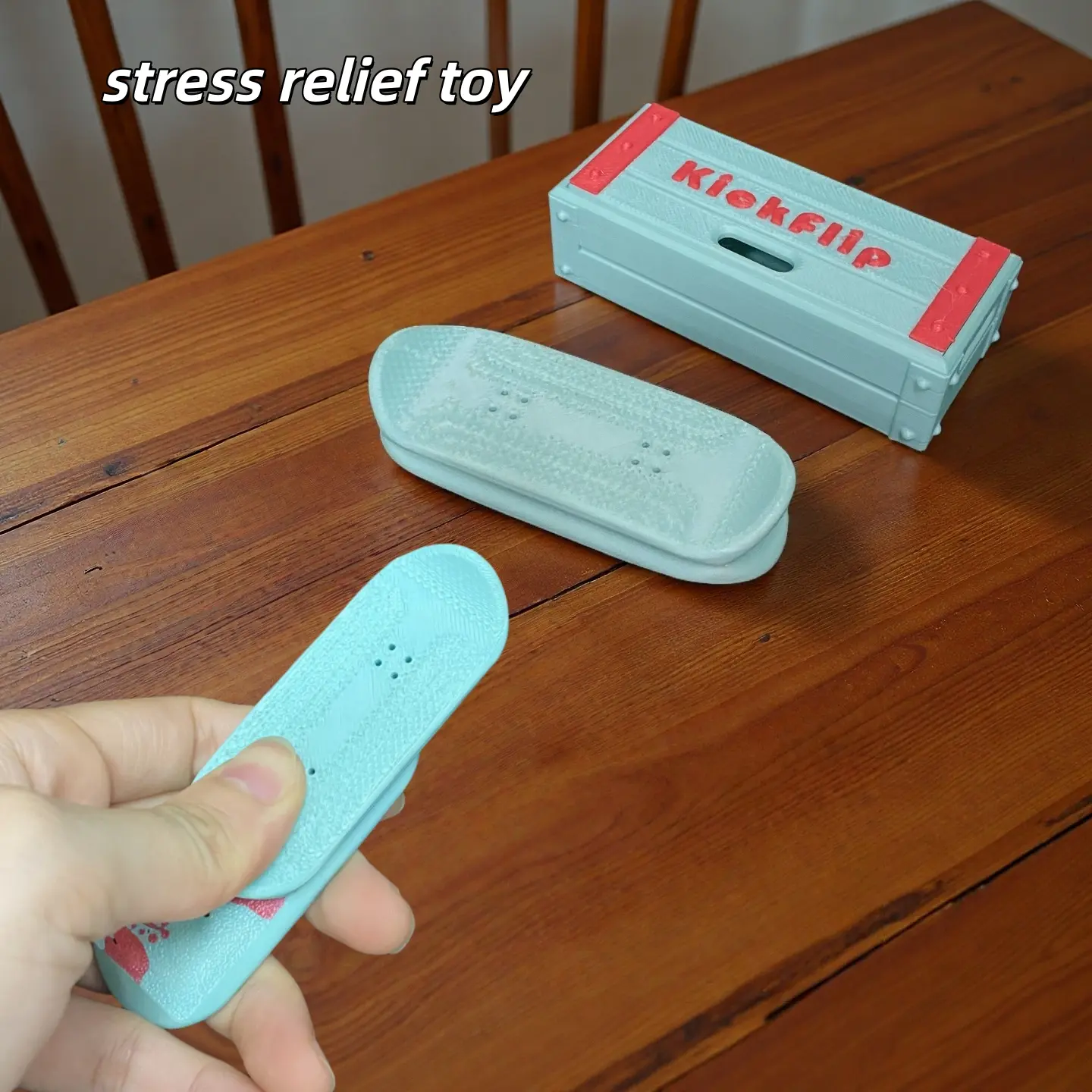Sensory Pain Stim Fidget Toys for Adults & Teens, Anxiety and Stress Relief Items, Stress Relief Decoration, 3D Printed Tactile Toy, Designed for Fun and Relaxation Stress Relief Fidgeting, fidget slider, fidget spinners, desk toys