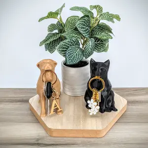 ChiclyBuilt Cat and/or Dog Key Holder - Magnetic Tool Holder - Cute Entryway Decor