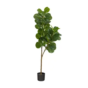 Nearly Natural 5.5' Fiddle Leaf Fig Artificia lTree