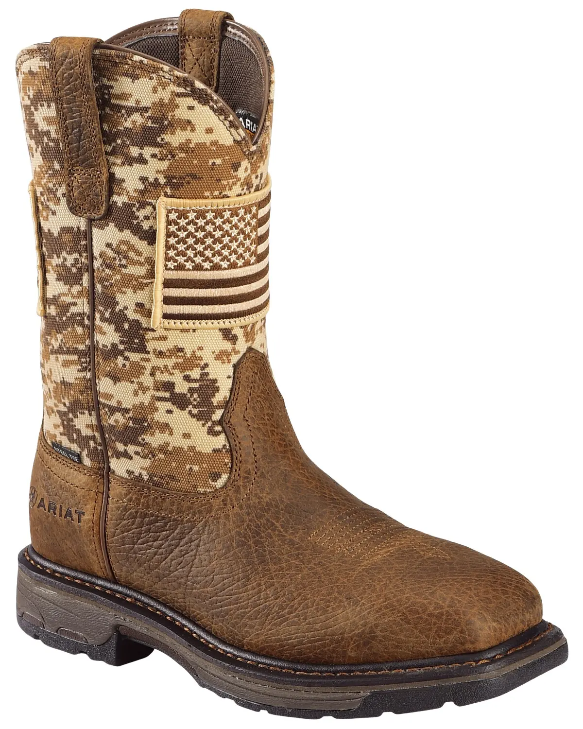 Ariat Men's Men'S Workhog&Reg; Patriot Western Boot Steel Toe - 10022968 Ariat Men's Men'S Workhog&Reg; Patriot Western Boot Steel Toe - 10022968