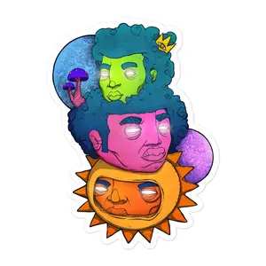 The Three Sticker