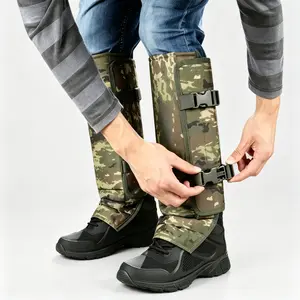 Unisex Adjustable Outdoor Snake-Resistant Leg Gaiters - Abrasion-Resistant Durable Fabric Adjustable Sporty Protective Gear for Hunting, Hiking, Adjustable Protective Gear