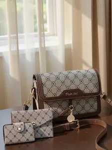 New fashionable and elegant printed design women's small square bag, can be used for single shoulder crossbody multifunctional use, suitable for parties, shopping, daily commuting, as well as birthday gifts for female white-collar workers, Valentine's Day