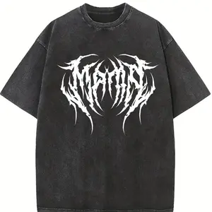 Mama Metal Font - Graphic Tee
