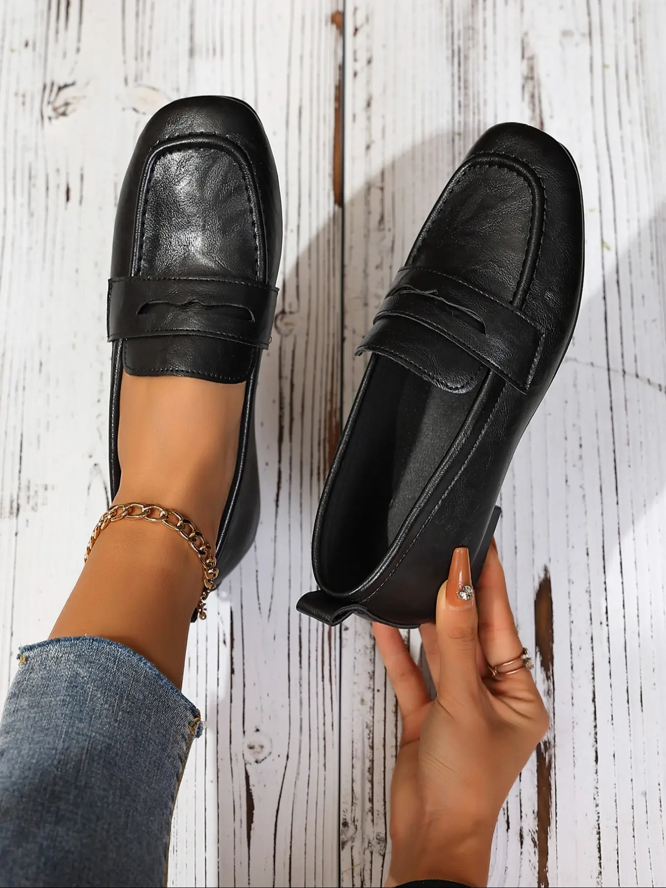 90s loafers style - TikTok Shop