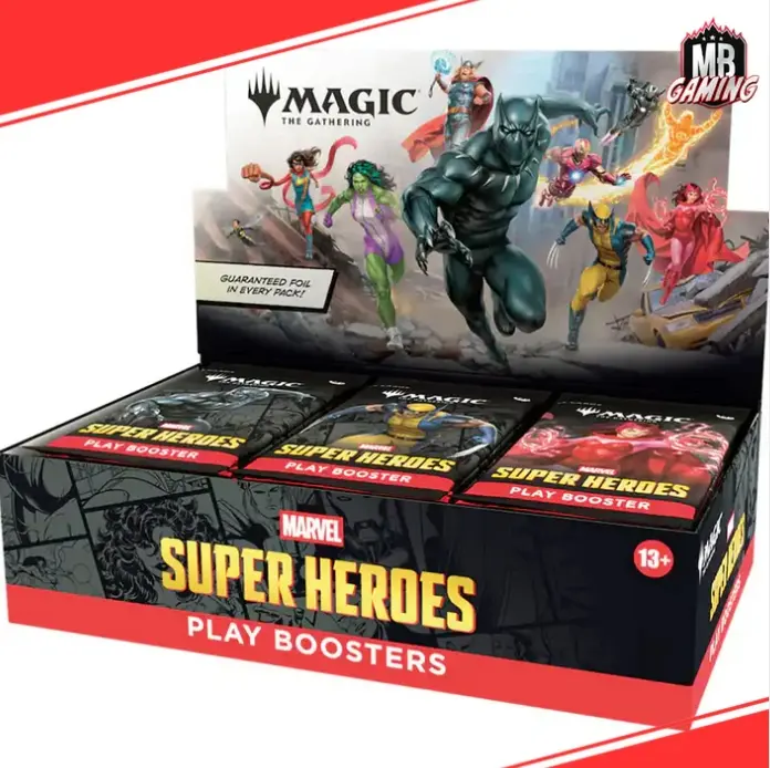 Magic The Gathering: Marvel Super Heroes Play Booster Box Magic The Gathering: Marvel Super Heroes Play Booster Box