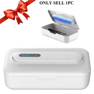 Portable UV Ozone Sterilizer Box, Multifunctional Sterilizer Box for Makeup Tools, Tweezers, Jewelry, Phone, Watch, Key, Home Sterilizer Box