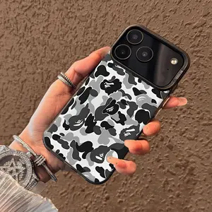 YR-10 pattern Phone Case, IMD Material Black, Suitable for iPhone 17 Pro Max 17Air, 16,11, 12, 13 Pro Max, 14 Pro Max, and 15, Design Black Friday LB Protectors