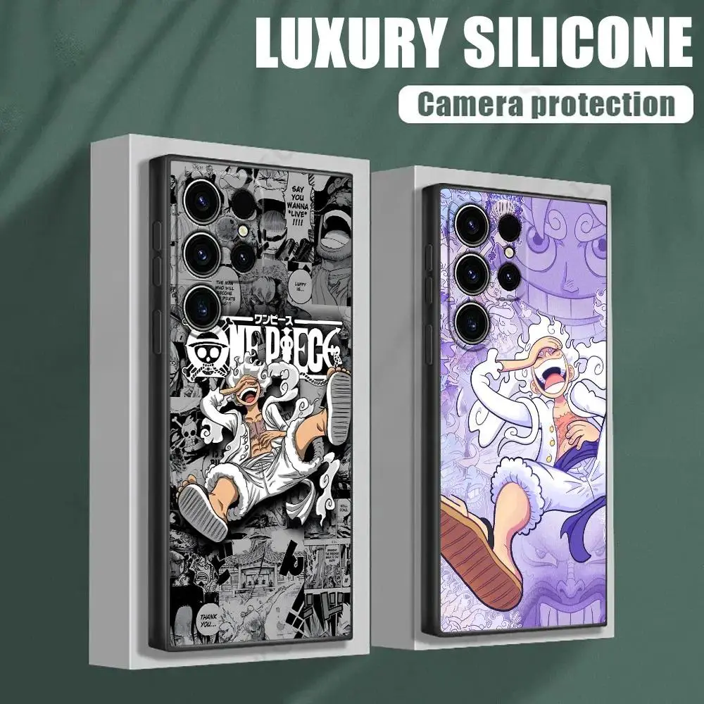 Anime Monkey Phone Case For Samsung Galaxy S25 S24 S23 S26 S21 FE Ultra Plus FE For iphone 17 16 15 14 13 12 11 17Air Plus Pro Promax Silicone Cover