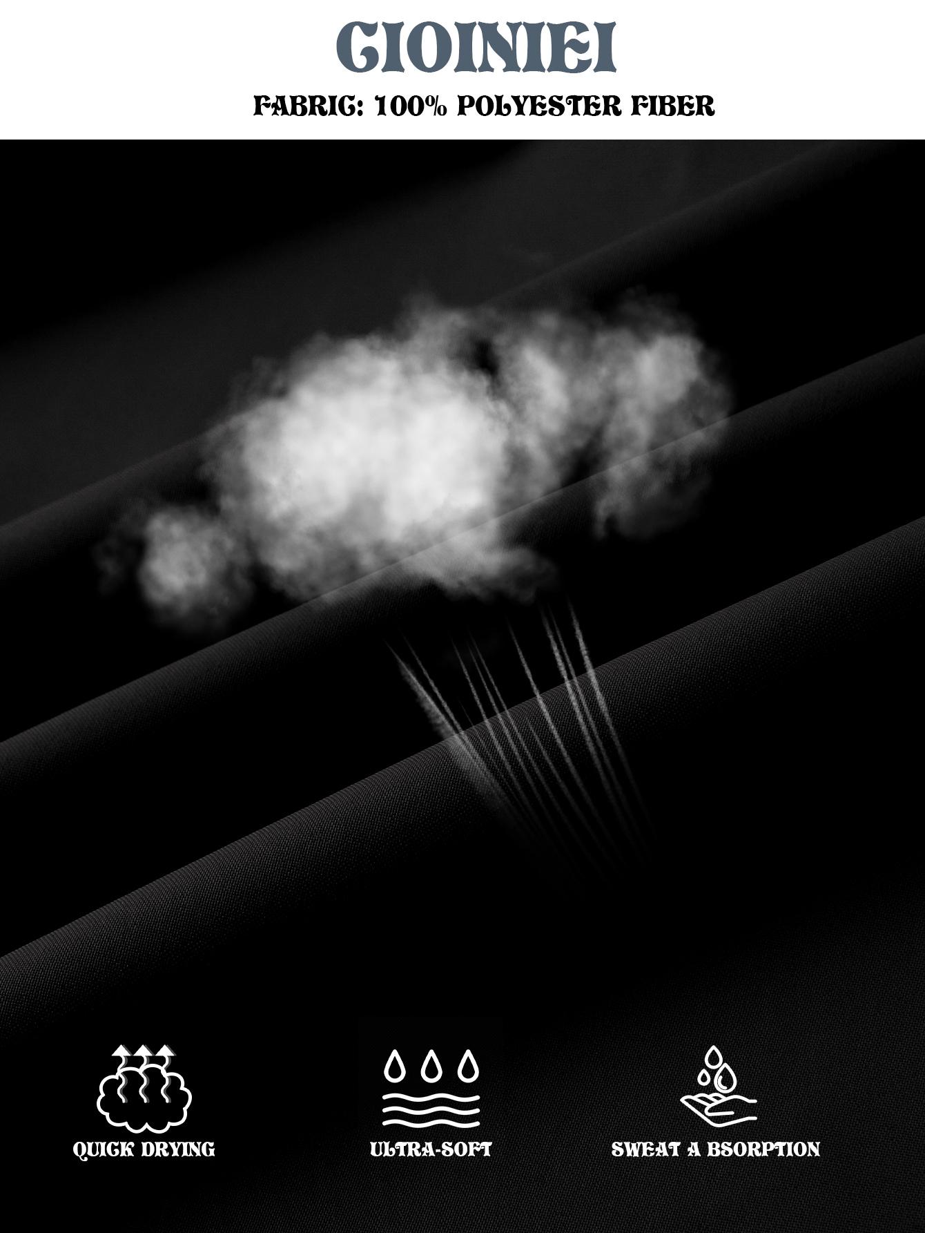 CCCMAI Men's Solid Color Waterproof Windproof Drawstring Zip-up Hoodie Jacket, Casual Long-Sleeve Outdoor Coat with Zipper Pockets, Suitable for Outdoor Activities, All-Season Men's Apparel, Menswear  Coats Jackets Tops