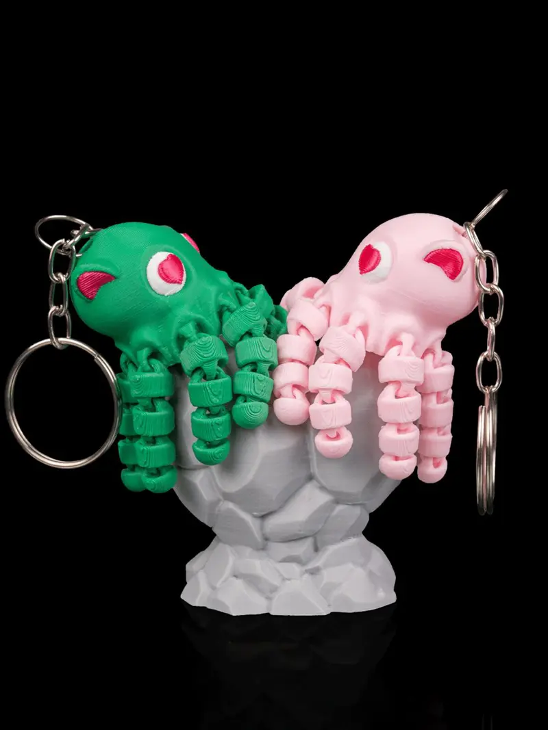 Sucker for Love – Magnetic Octopus Couple (3D Printed)