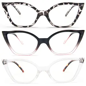 KOKOBIN Cat Eye Reading Glasses for Women 3 Pack Anti Blue Light Computer Readers Stylish with Spring Hinge light glass