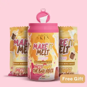 P.Louise Make It Melt Makeup Remover Wipes Bundle