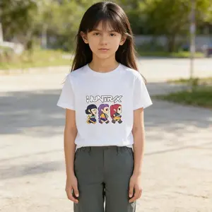 Kpop Anime themed T-shirts, soft, comfortable and breathable short sleeves