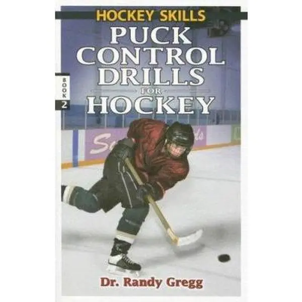 Used Overtime Books - Puck Control Drills for Hockey Paperback by Randy Gregg - English, Includes Blank Practice Plans for Children