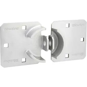 Hasp Lock, Hidden Shackle Lock and Hasp, Lock for Trucks, Trailers, or Vans, 9 Inches Wide, 770