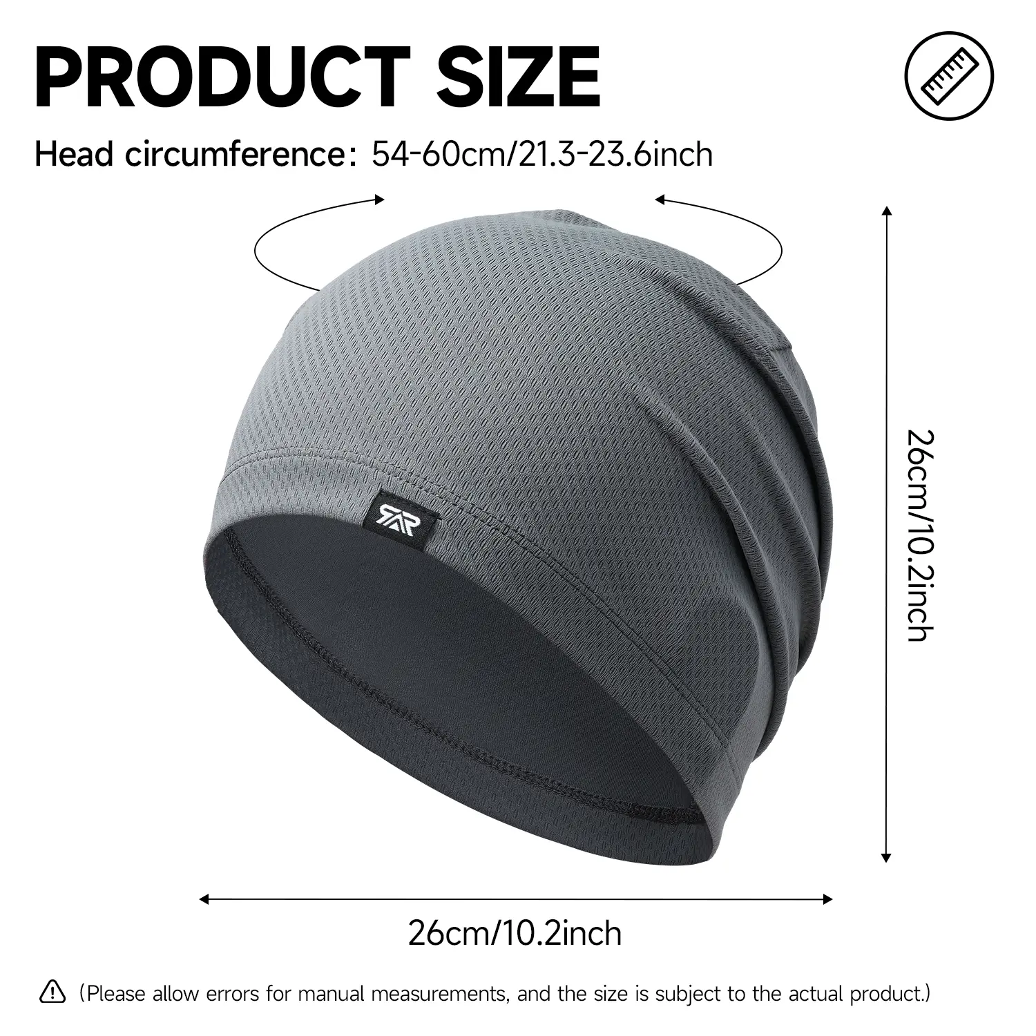 3 Pack Cooling Skull Cap Soft Slouchy Beanie Unisex 3-Pack Cooling Skull Caps for Men and Women – Fannova main image 2