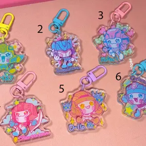 Transformers One Glitter Acrylic Keychains