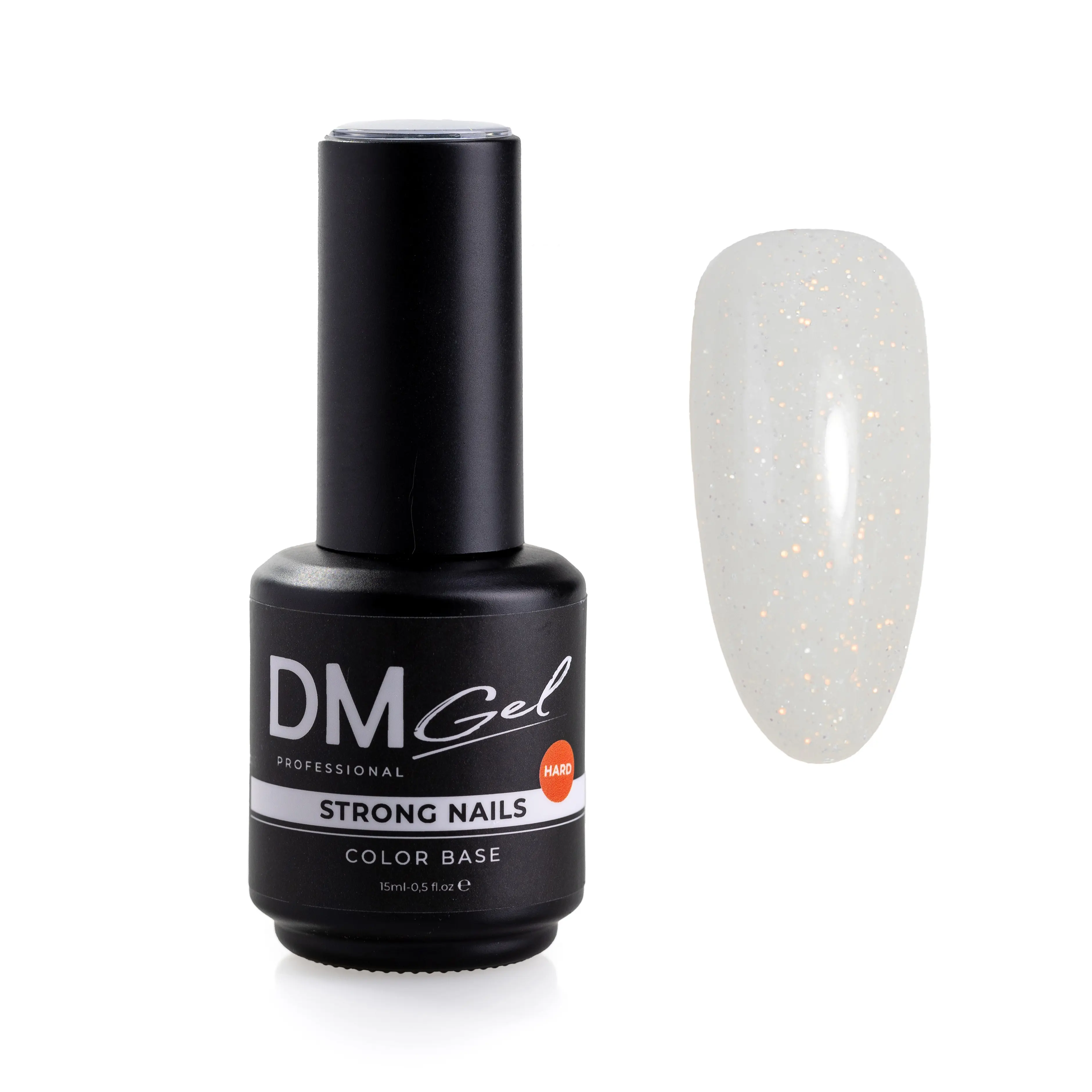 Color Base Hard Builder Gel in a Bottle (BIAB) Long-lasting, color 010. Nails