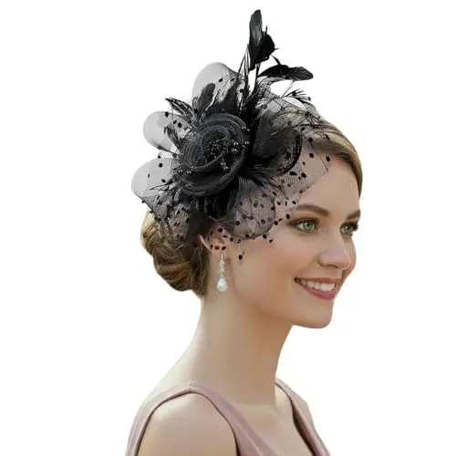 Fascinator: Black