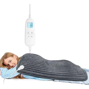 Electric Heating Pad for Back, Extra Large 17''x 33'' XXXL for Full Body,Menstrual Period Cramps,Neck Shoulder Back Pain Relief, 6 Heat Settings 4 Timers Heating Pad, Gifts for Women MenGift