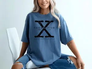 Gen X Colors TShirt Generation X T-Shirt Gen X TShirt Generation X Shirt Raised on Hose Water and Neglect Shirt Generation X