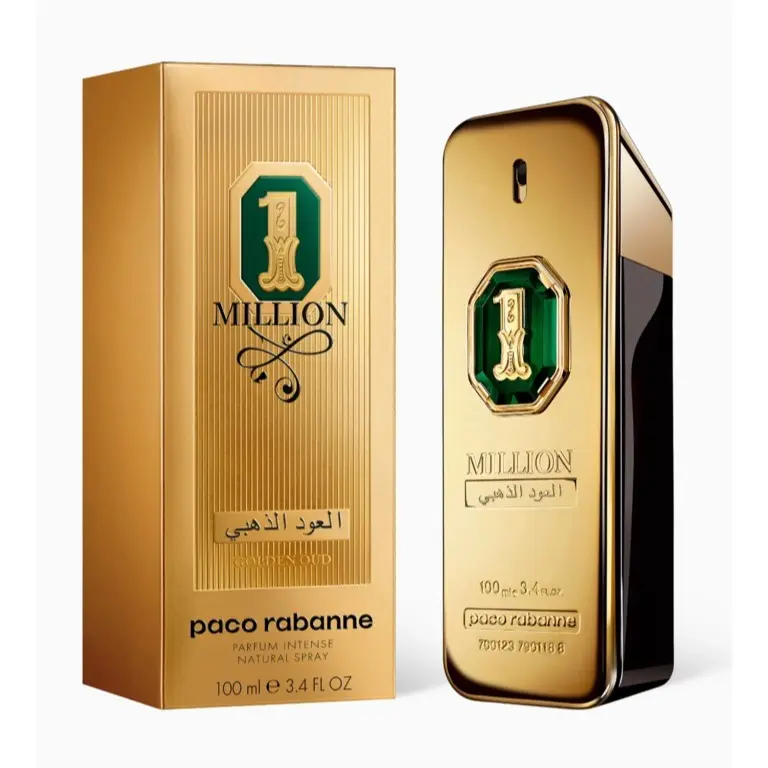 Paco Rabanne One Million Golden Oud Parfum Intense For Men Paco Rabanne One Million Golden Oud Parfum Intense For Men