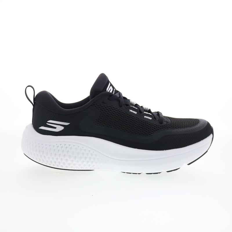 Skechers Go Run Supersonic 172086-BKW Womens Black Athletic Running Shoes