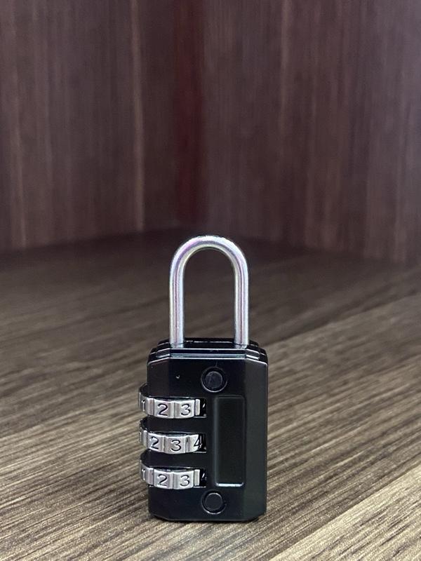 Rust-Resistant Combination Padlock with Secure 3 Digit Code for Enhanced Security Multiple colors available