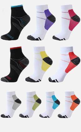 Plantar Fasciitis Relief Compression Socks (All-Day Support)