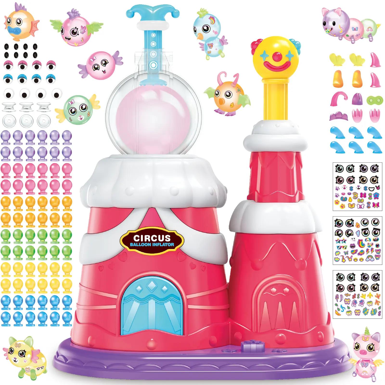 DIY Balloon Animal Kit Toys, Craft Kits for Kids, Make Your Own Magic Balloon, Arts & Crafts for 3 4 5 6 7 8 9 10 11 12 Year Boys and Girls, DIY Creative Activity Birthday Gifts Ages 3+ #SummerVibes