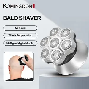 KOMINGDON FD-11 magnetic bald artifact shaving head dedicated men's multi-function electric shaver home self-help hair