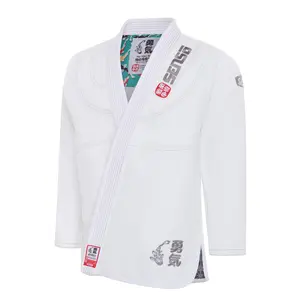 Yuki Gi – Lightweight BJJ Gi, Jiu Jitsu Gi for Men Women, Breathable Training Uniform, IBJJF Legal Competition Kimono, Durable Soft Fabric, Comfortable Fit, Martial Arts Gi for Training Rolling Sparring, A0–A4, 450 GSM Pearl Weave 100% Cotton w/ Coolmax
