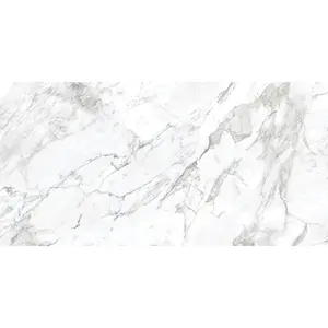 24 X 48 In La Marca Arabescato Honed Rectified Glazed Porcelain