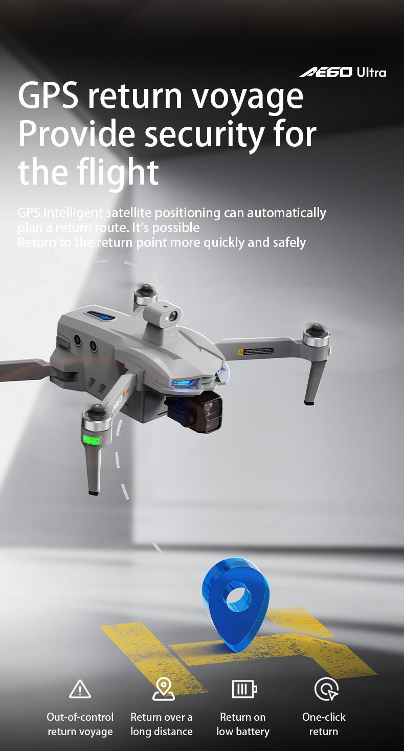 GPS Drone with Payload Drop (≤1.1lb), 4K Dual Camera, 3-Axis Gimbal, 7.2'' Screen Controller, 360° Obstacle Avoidance, 45Min Flight Time, Brushless Motor, Optical Flow, Foldable RC Quadcopter with 2 Batteries & Carry Case for Adults & Beginners