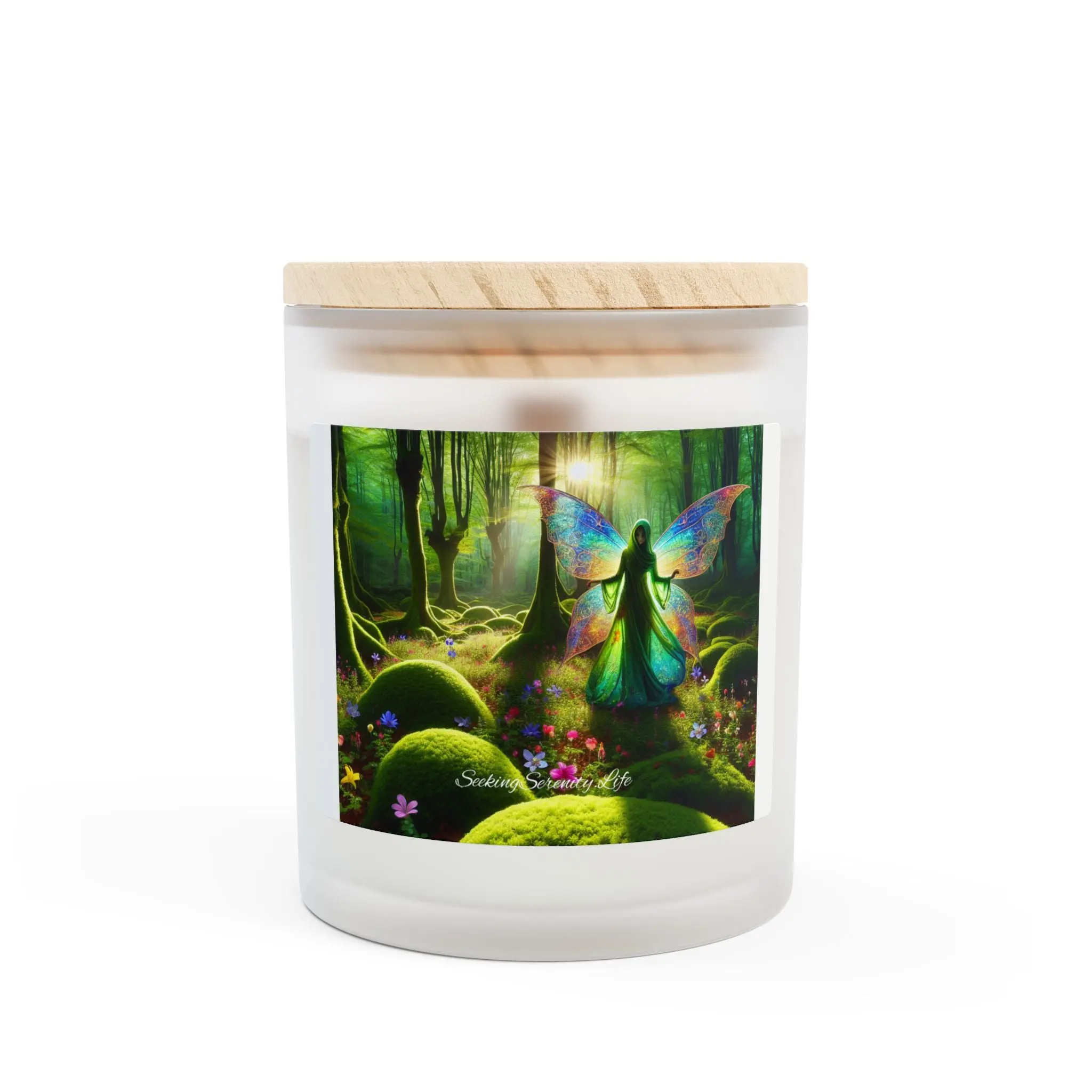 Enchanting Fairy Forest Candle - 11oz Frosted Glass