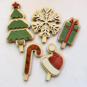 Interchangeable Holiday inserts  – 5-Piece Christmas Edition- inserts only - base sold separately.