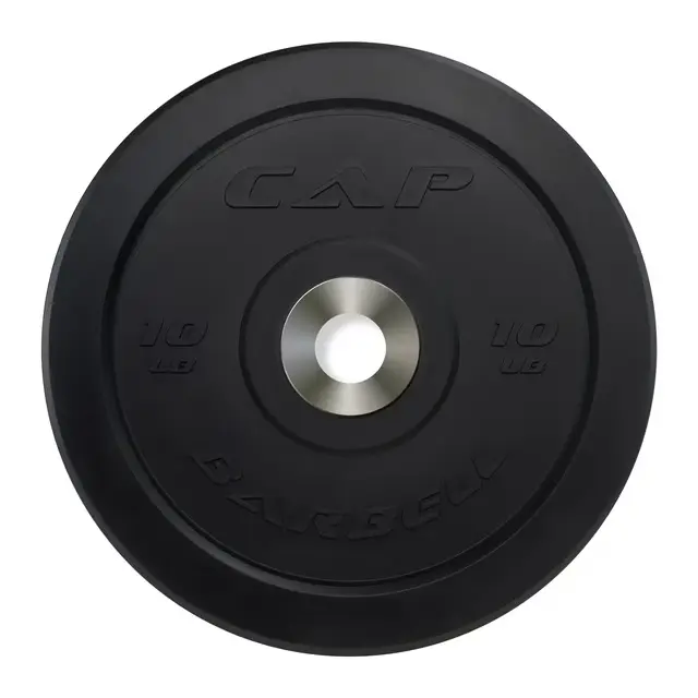 10 lb Olympic Bumper Plate, Black