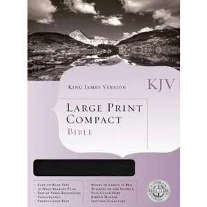 USED-The Holman Compact Bible: King James Version, Burgundy Bonded Leather The Holman Compact Bible by Not Available (NA) (Paperback)