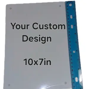 Customizable 10x7in Aluminum Sign with Hanging Hardware - Home Decor Wall Artwork, Personalized Print Gift for Display