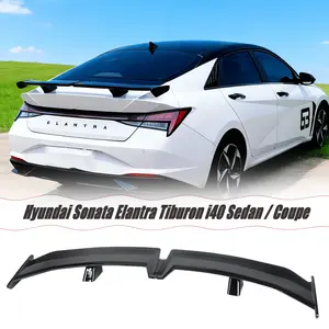 MUTUSAISI 55" Rear Trunk Spoiler Wing For Hyundai Sonata Elantra Tiburon i40 Sedan Coupe GT Racing Spoiler DeckLid Lip Exterior Accessories