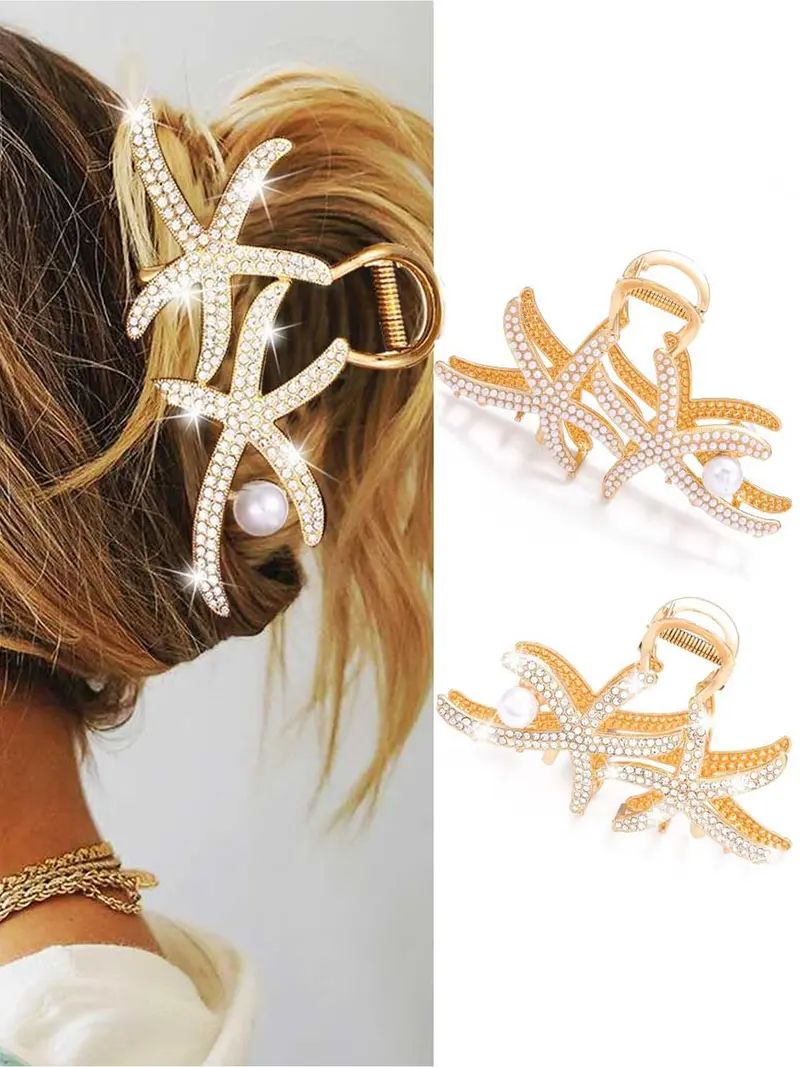 bridal hair half up half down pearls - TikTok Shop display picture 2