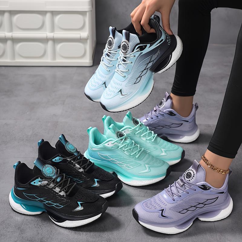 Women's Large Size 6-12 Athletic Casual Shoes - Lightweight, breathable mesh running shoes with shock absorption, non-slip sole, lace-up closure, Low-top design for all seasons