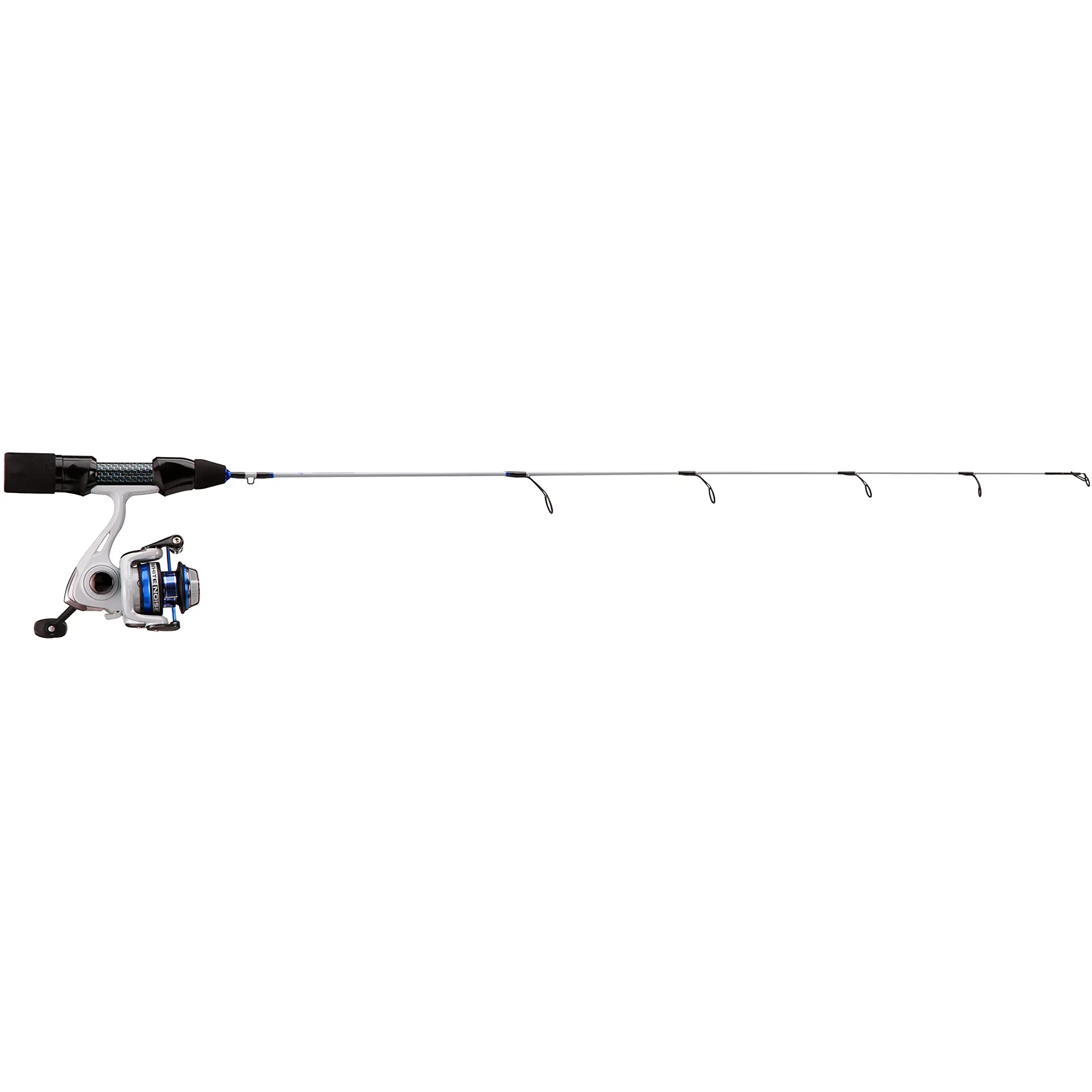 13 Fishing White Noise Ice Fishing Rod and Reel Combo - 3 BB with Instant Anti-Reverse, Aluminium Construction, Ideal for Bone-Chilling Temperatures & Consistent Performance, Hidden Evolve Reel Seat, Reels