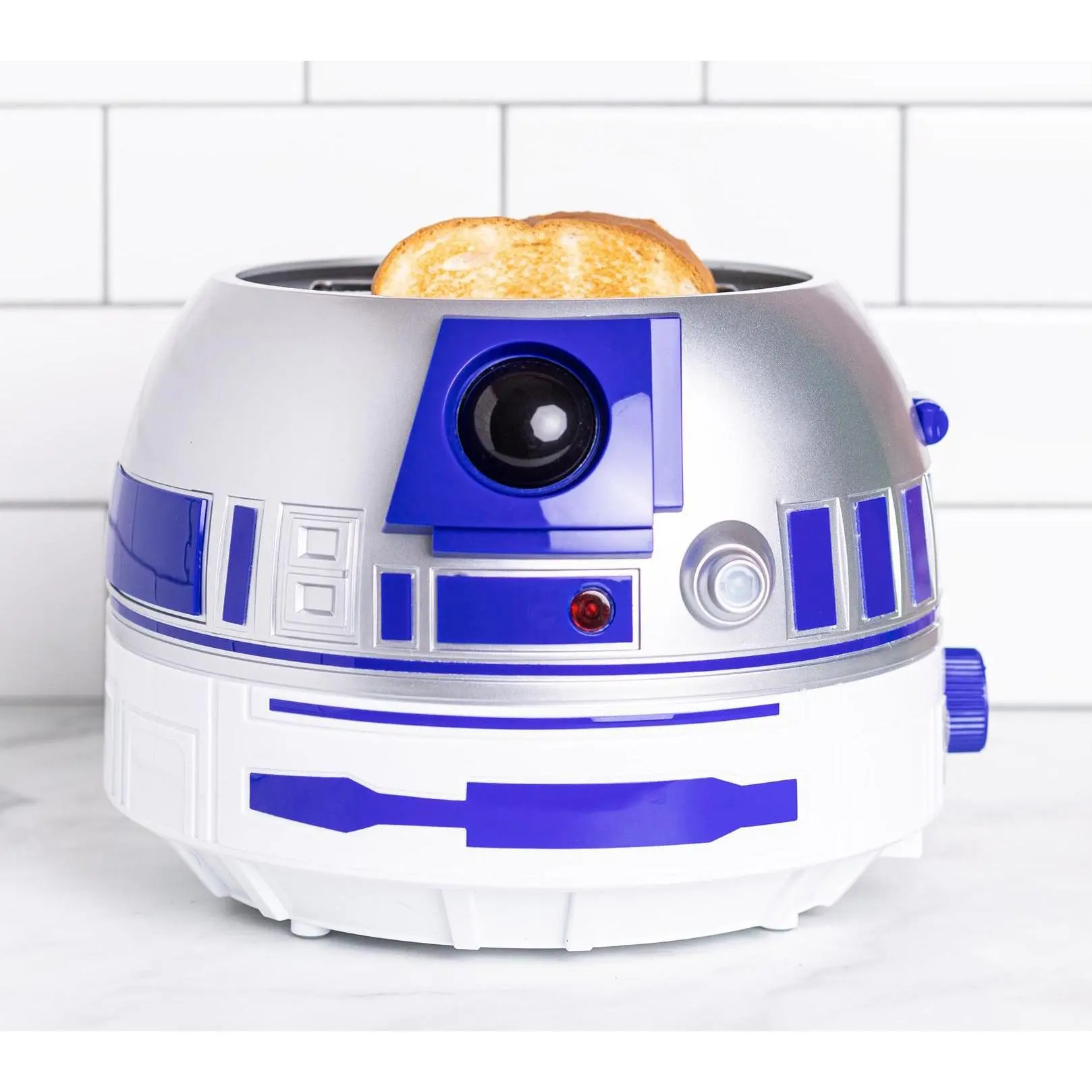 Uncanny Brands Star Wars R2-D2 Halo Toaster Uncanny Brands Star Wars R2-D2 Halo Toaster