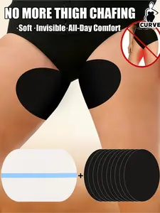 Ultra-Thin Invisible Thigh Anti-Chafing Patches, Skin-Friendly Breathable Friction Protection Sticker, Cuttable Anti-Rubbing Pad for Walking and Sports, Body Protection Liner